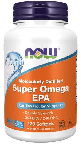 NOW SUPER OMEGA EPA 1200mg 360/240 120 sgels