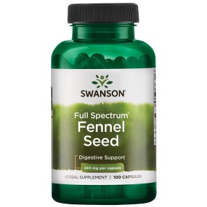 SWANSON FS Fennel Seed 480mg 100 kaps