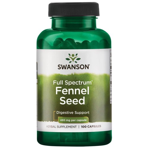 SWANSON FS Fennel Seed 480mg 100 kaps