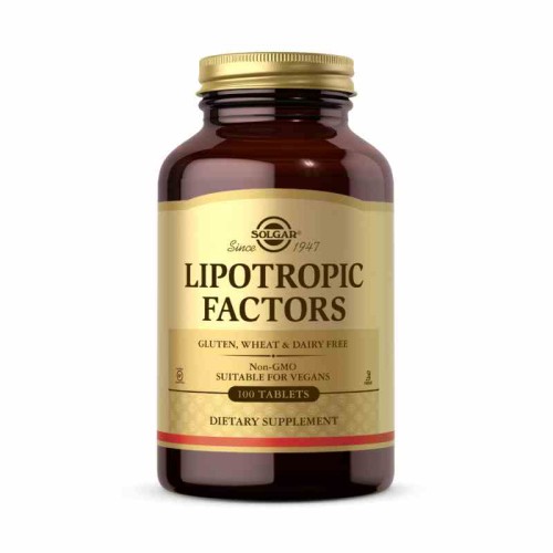 Solgar Lipotropic Factors 100 tabletek