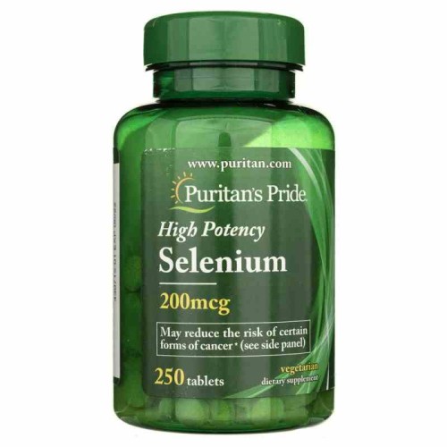 Puritan's Pride Selen 200 mcg 250 tabletek
