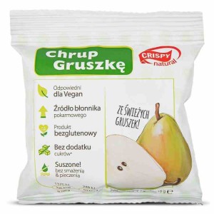 Crispy Natural Gruszka suszona w plasterkach 18g