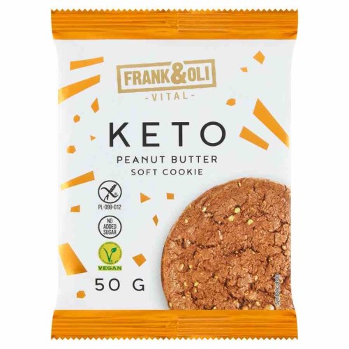 Frank&Oli Keto Ciasteczko Peanut Butter 50g