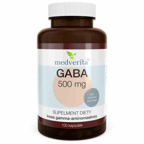 Medverita GABA 500 mg 100 kapsułek