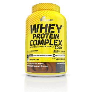 Olimp Whey Protein Complex 1,8 kg o smaku czekoladowym