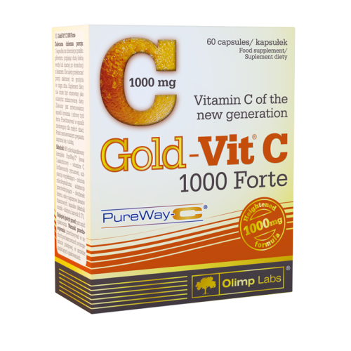 Olimp Gold - Vit C 1000 Forte 60 kapsułek