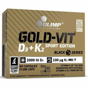 Olimp Gold - Vit D3 + K2 2000IU Sport Edition 60 kapsułek