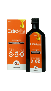 EstroVita Omega 3-6-9 z witaminą E 250 ml