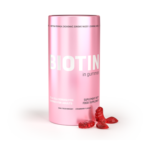 Noble Health Biotyna w żelkach 60 żelek