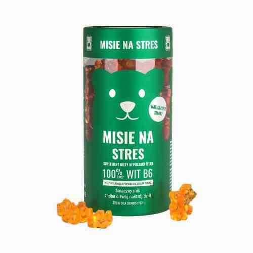 Noble Health Misie na stres 60 żelek