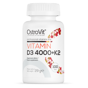 OstroVit Witamina D3 4000IU + K2 100 tabletek