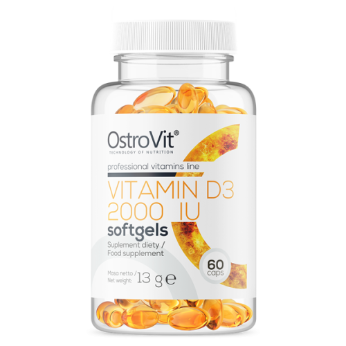 OSTROVIT Witamina D3 2000 IU (60 kaps.)