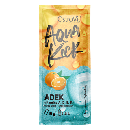 OstroVit Aqua Kick ADEK o smaku pomarańczy 10g