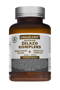 Singularis Superior Żelazo kompleks 25mg 90 kapsułek
