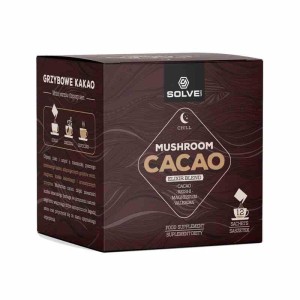 SolveLabs Mushroom Cacao Elixir 12 saszetek