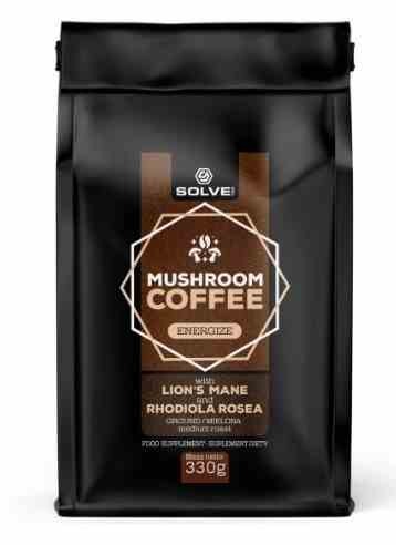 SolveLabs Mushroom Coffee Soplówka jeżowata + Rhodiola 330g