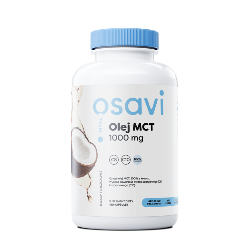Osavi Olej MCT 1000 mg 180 kapsułek