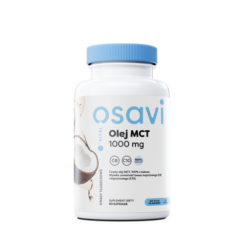 Osavi Olej MCT 1000 mg 60 kapsułek