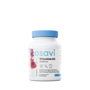 Osavi Witamina D3 2000IU 60 kapsułek