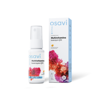 Osavi Multiwitamina Koenzym Q10 25 ml w sprayu o smaku pomarańczowym
