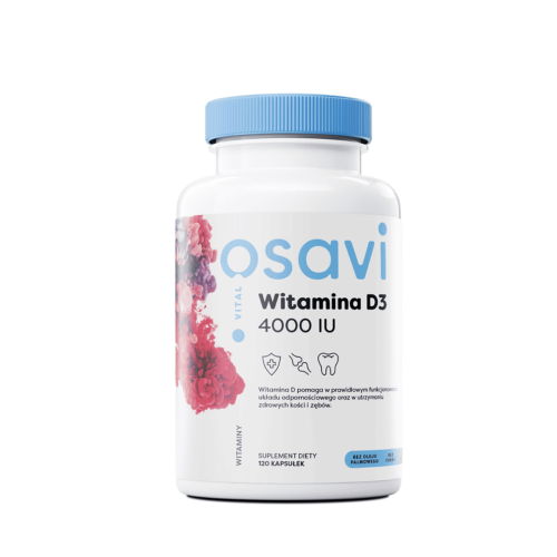 Osavi Witamina D3 4000IU 120 kapsułek