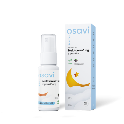 Osavi Melatonina 1 mg z Passiflorą 25 ml w sprayu