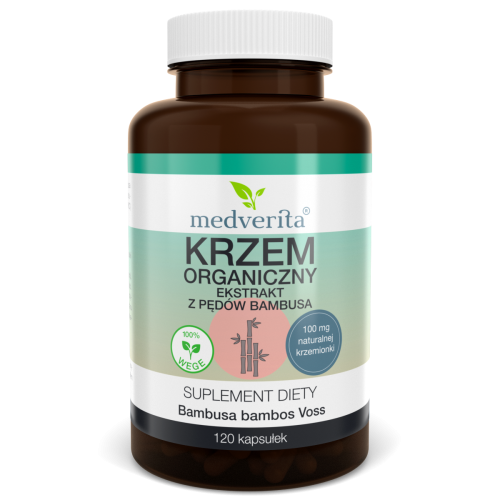 Medverita Krzem organiczny 100 mg 120 kapsułek