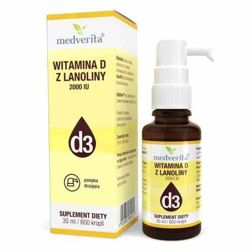 Medverita Witamina D3 2000 IU 30 ml