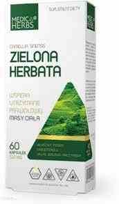 MEDICA HERBS Zielona herbata 520mg, 60 kaps.