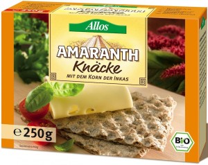 AMARANTH CRISPBREAD BIO 250 g - ALLOS