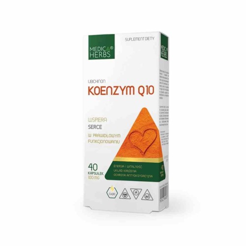 MEDICA HERBS Koenzym Q10 100mg, 40 kaps.