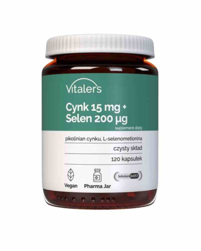 Vitaler's Cynk + Selen organiczny 120 kapsułek