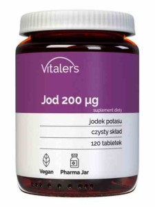 Vitaler's Jod 200 mcg 120 tabletek