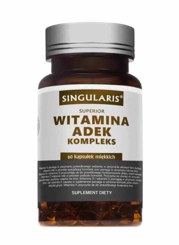 Singularis Witamina ADEK Kompleks 60 kapsułek