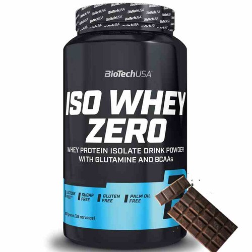 BioTech USA Iso Whey Zero 908 gramów o smaku czekoladowym