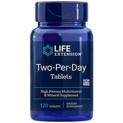 LIFE EXTENSION Two-Per-Day Multivitamin (120 tabl.)