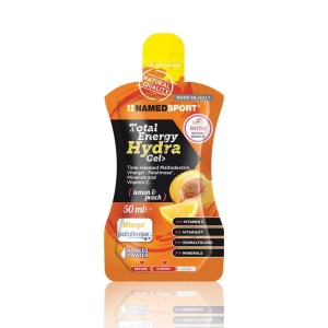 Namedsport Total Energy Hydra Gel Żel węglowodanowy 50 ml o smaku brzoskwini z cytryną