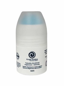 DEZODORANT MAGNEZOWO - MINERALNY DLA MĘŻCZYZN 60 ml - KROPLA RELAKSU