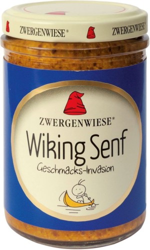 MUSTARD VIKING GLUTEN-FREE BIO 160 ml - ZWERGENWIESE