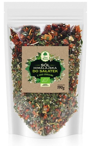 HIMALAYAN SALT WITH HERBS FOR SALADS  BIO 190 g - DARY NATURY