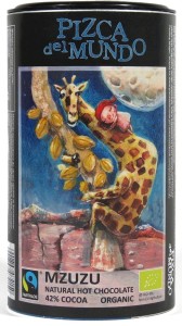 HETE MZU CHOCOLADE NATUURLIJKE FAIR TRADE BIO 250 g - Pizca del Mundo