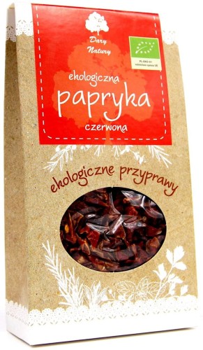 RODE PAPRIKA, GEDROOGDE BIO 50 g - GIFTS OF NATURE