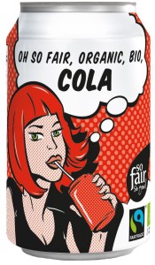 COLA FAIR TRADE BIO 330 ml (BLIK) - OXFAM