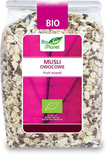 MUSLI OWOCOWE BIO 600 g - BIO PLANET