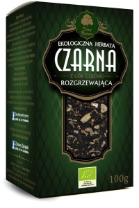 WARMING BLACK LEAF TEA BIO 100 g - DARY NATURY