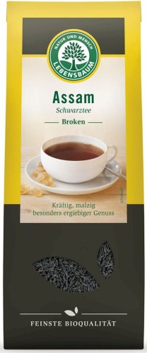FEUILLE D'ASSAM DE THÉ NOIR BIO 100 g - LEBENSBAUM