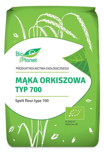 MĄKA ORKISZOWA TYP 700 BIO 1 kg - BIO PLANET