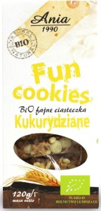 FUN COOKIES BIO CORN 120 g - BIO ANIA