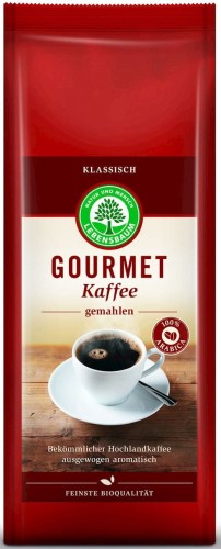 KAWA 100% ARABICA MIELONA KLASYCZNA BIO 500 g - LEBENSBAUM