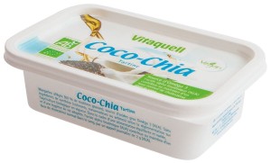 COCONUT MARGARINE WITH CHIA BIO 250 g - VITAQUELL
